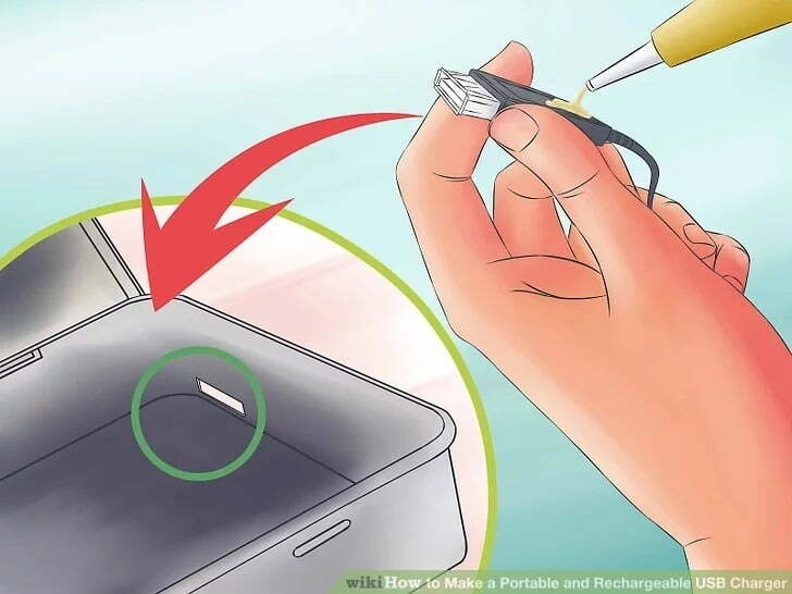How to Make a Portable and Rechargeable USB Charger / آموزش ساخت پاوربانک ساده