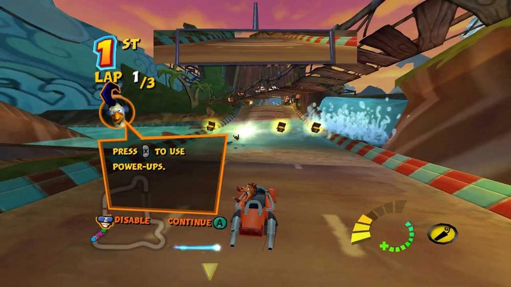 بازی Crash Tag Team Racing / بازی کراش ماشینی