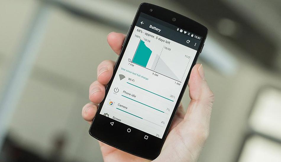 وضعیت باتری در اندروید / battery state in android