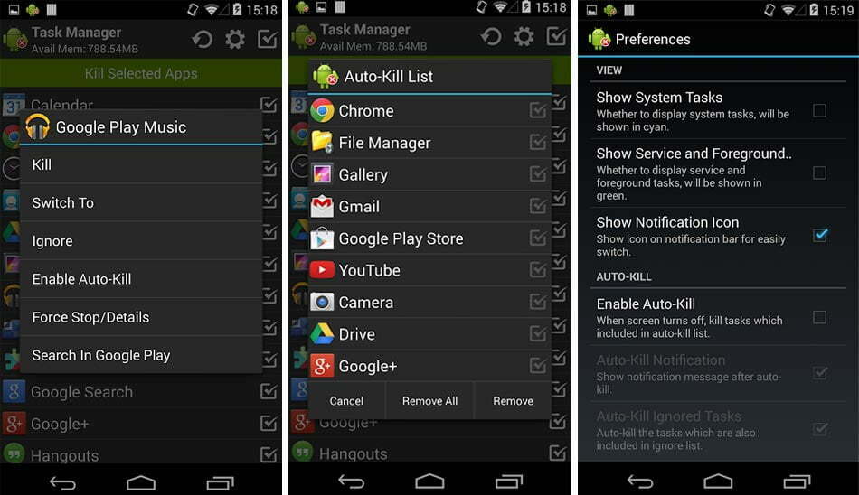 Task Manager (Task Killer)/ اپلیکیشن Task killer