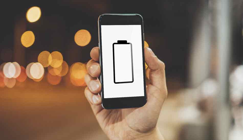zero percent of charge/ شارژ صفر باتری موبایل