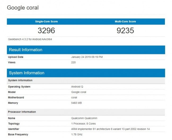 کدنام گوگل پیکسل 4 / Google Pixel 4 Codename