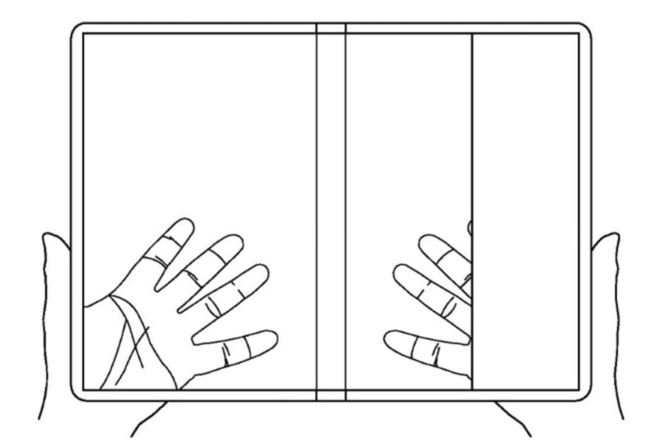 پتنت گوشی تاشو شفاف جدید ال جی / LG New Patent