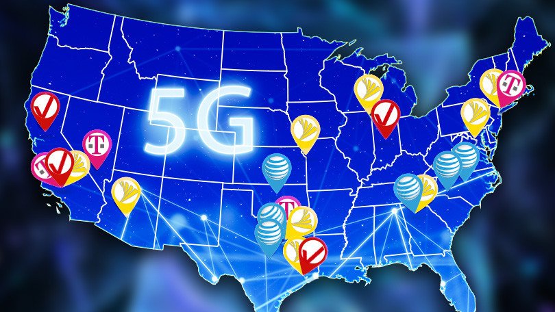 5g in usa / پیشرفت 5g در آمریکا