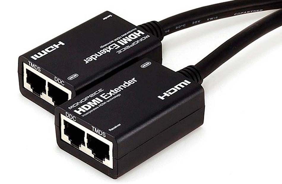 Cat 6 Piggyback hdmi / اچ دی ام آی به کت 6