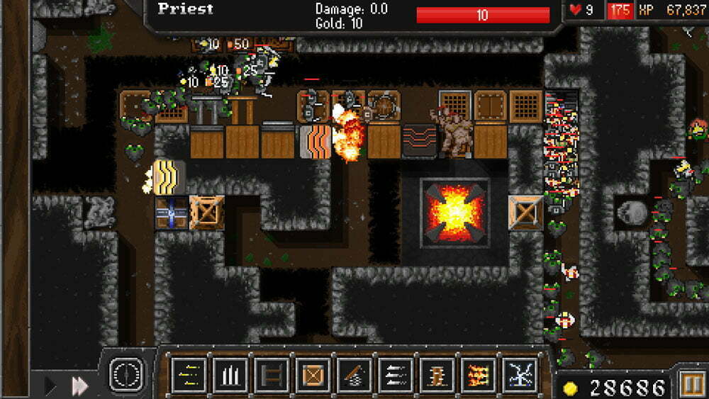 بازی موبایل Dungeon Warfare 2