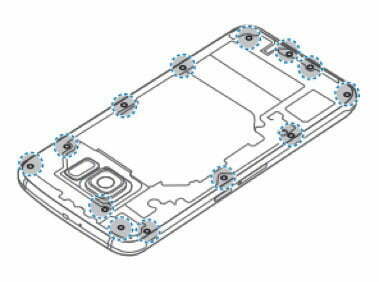 samsung galaxy s6 battery replacing / تعویض باتری گلکسی اس 6