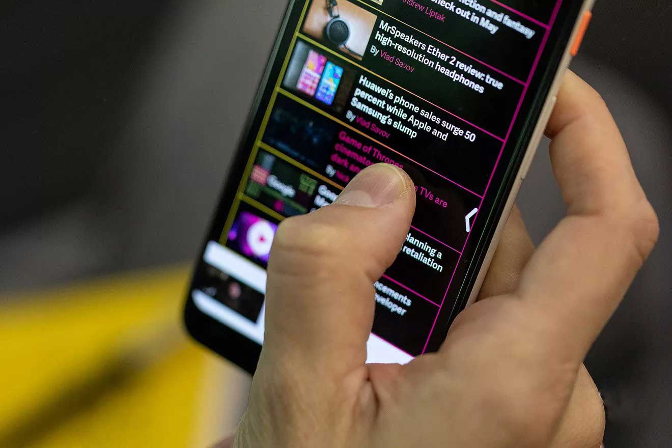 Android Q DARK THEME / تم تاریک اندروید 10