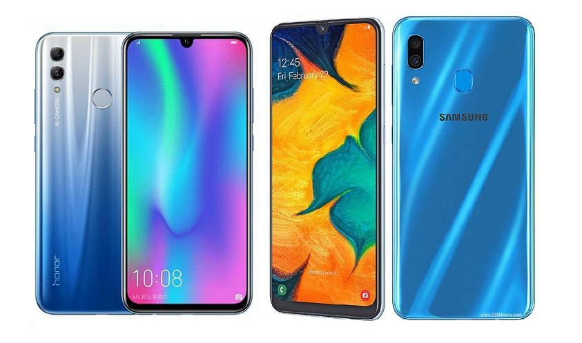 Honor-10-Lite-Vs-Galaxy-A30 / گوشی سامسونگ a30