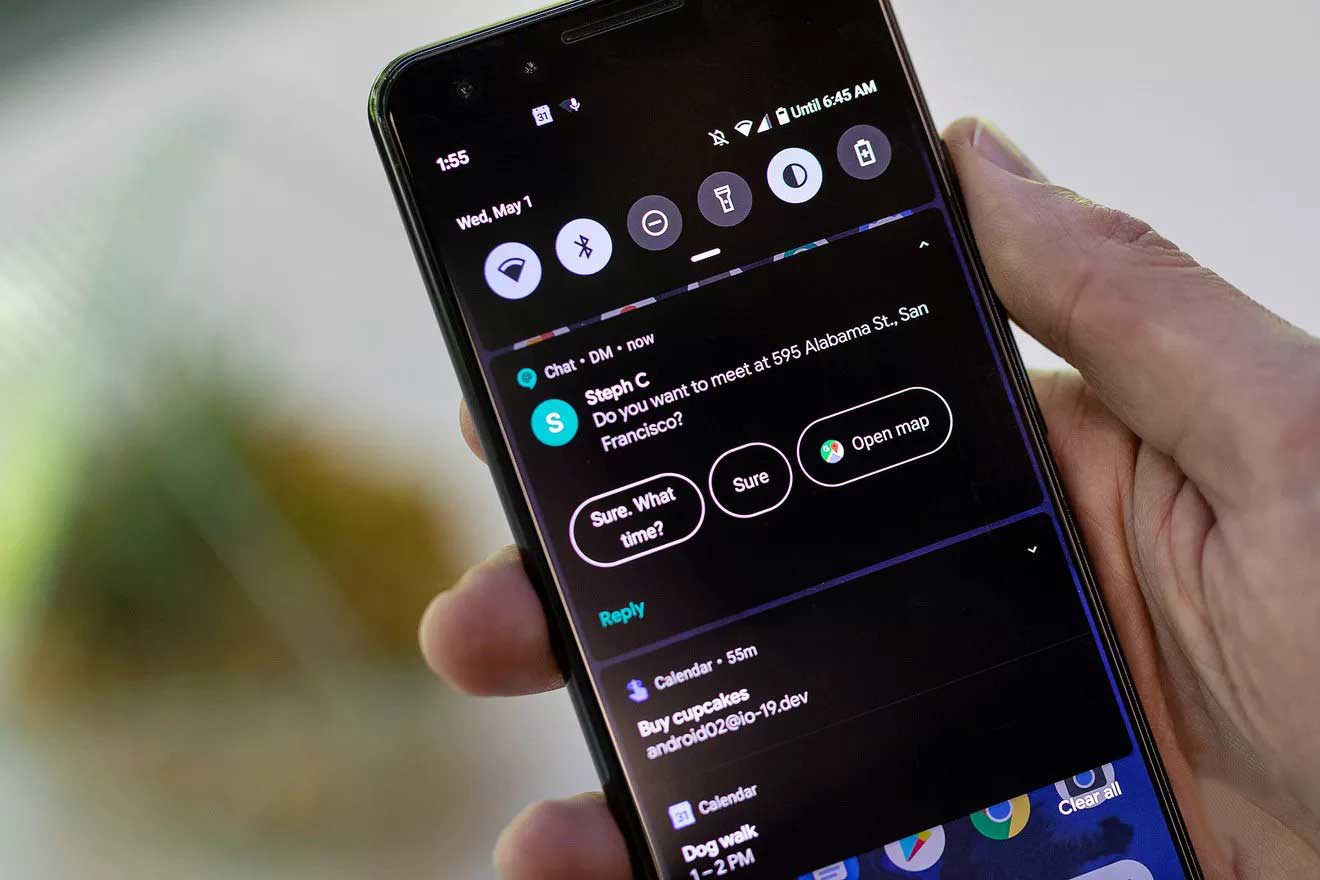 NOTIFICATIONS / اعلان اندروید Q