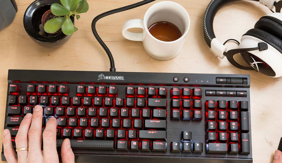 crosair mechanical keyboard/ ;df/ کیبورد مکانیکی کروسیر