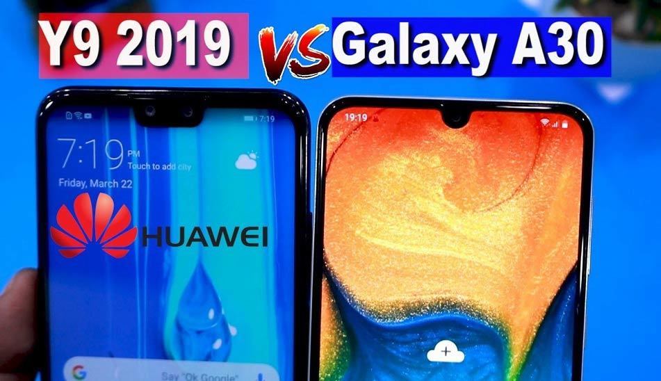 y9-vs-a30-(2 / گوشی سامسونگ a30