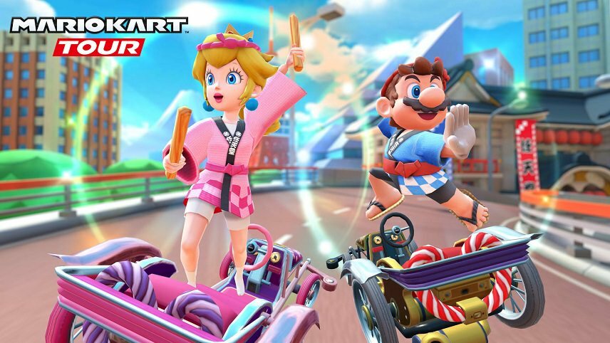 برترین بازی ایفون - Mario Kart Tour