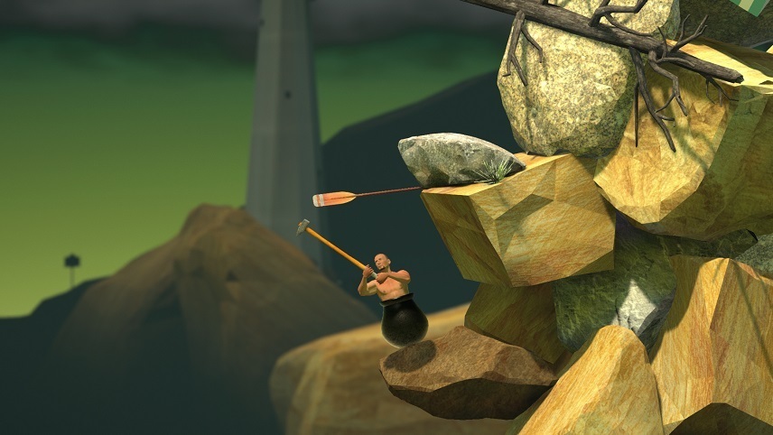 بازی های مخصوص IOS - بازی Getting Over It With Bennett Foddy