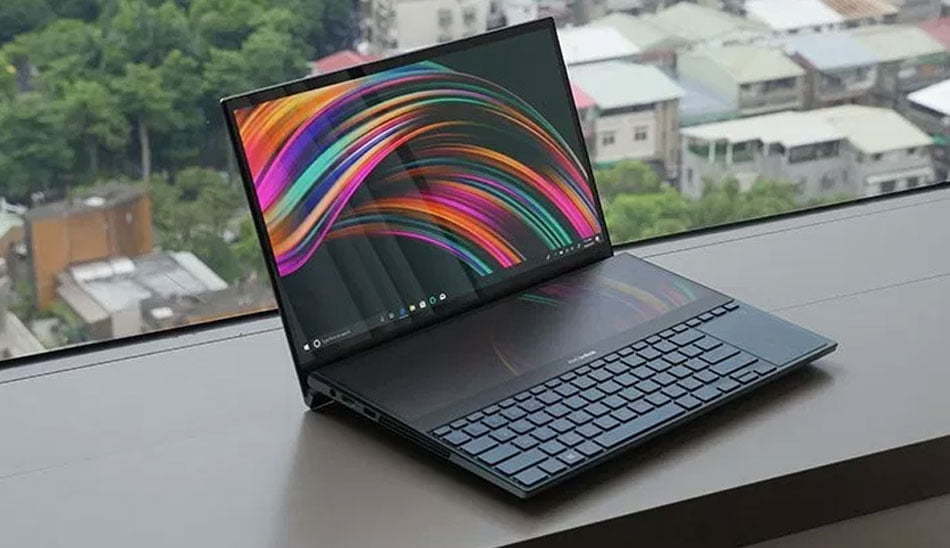 ZenBook Pro Duo/ لپ تاپ زنبوک پرو Due /تاریخ عرضه زنبوک پرو Duo/قیمت زنبوک پرو