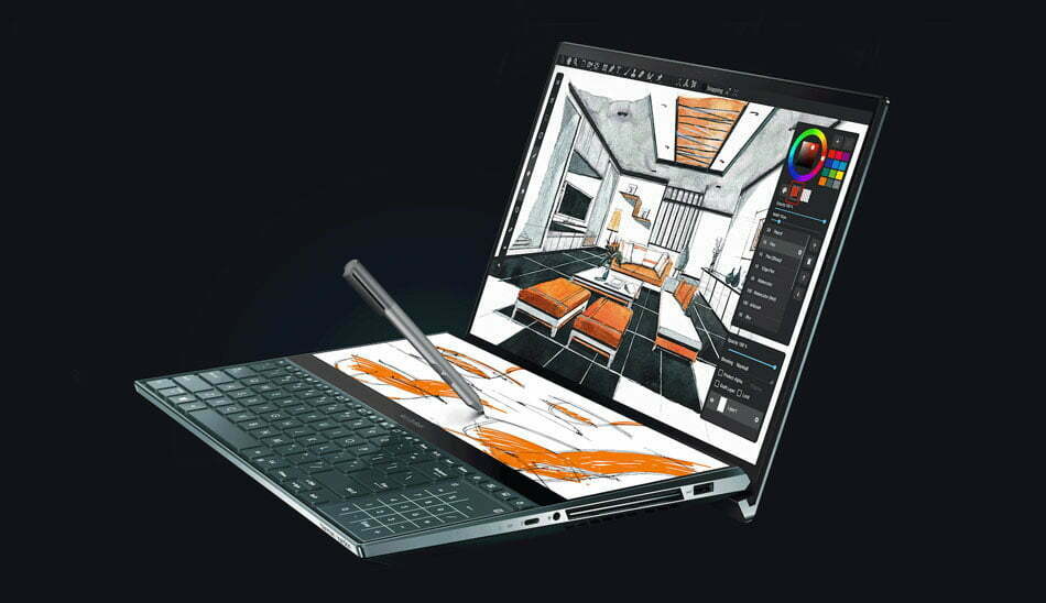 ZenBook Pro Duo/ لپ تاپ زنبوک پرو Due /