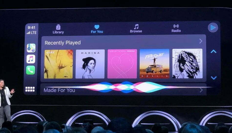 برنامه اپل کارپلی/ apple-carplay