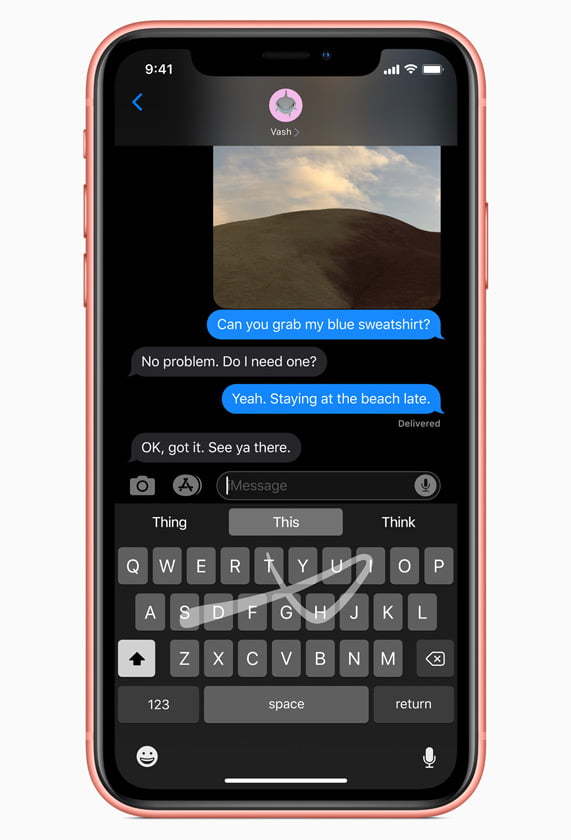 iOS 13 vs iOS 12 Quick Path Typing / مقایسه روش تایپ سریع در آی او اس 13 و آی او اس 12