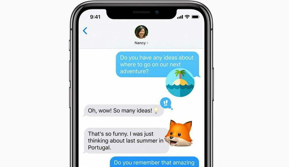 memoji chat in ios 12/ مموجی چت در ios 12