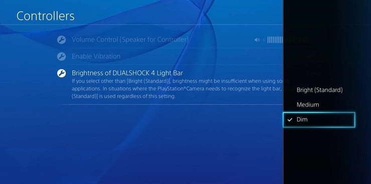 نور چراغ دسته PS4 را مات کنید / راهنمای PS4