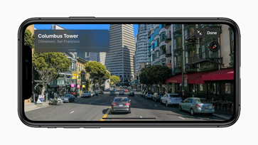 Apple maps 3D view/نمای سه بعدی اپل مپس