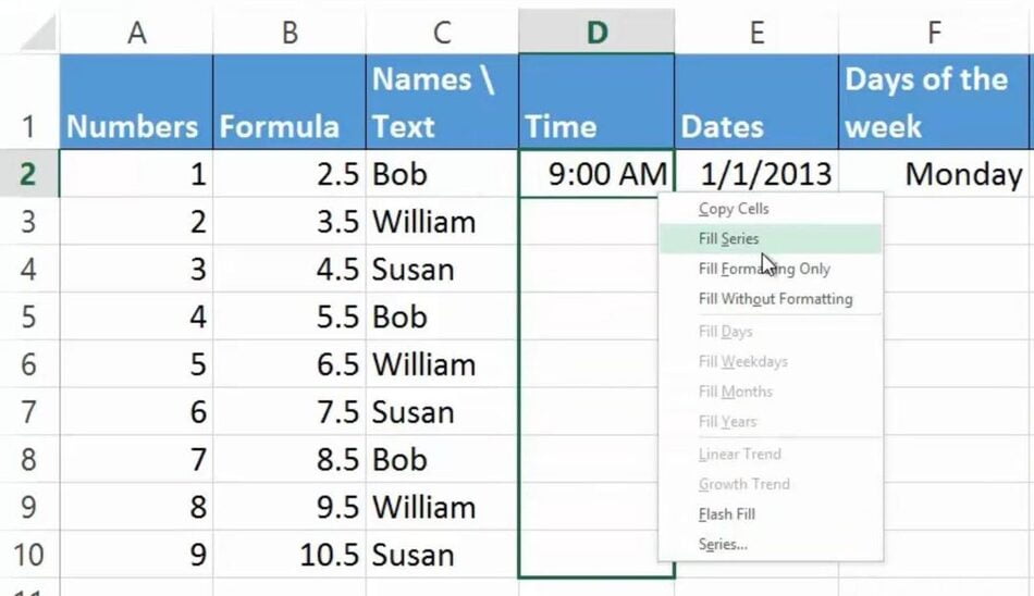 Excel learning/ تکنیک های اکسل