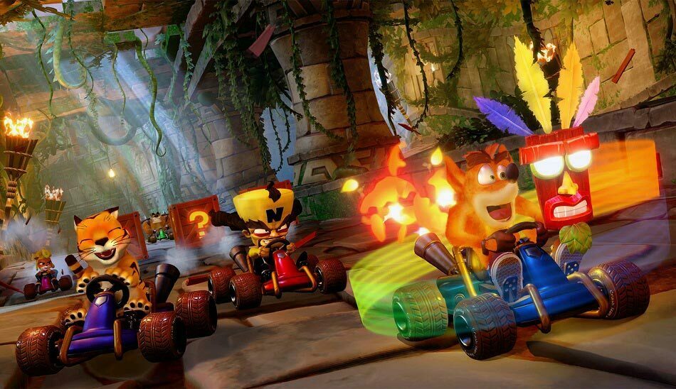بازی کراش ماشینی ps4 / بازی Crash Team Racing Nitro-Fueled
