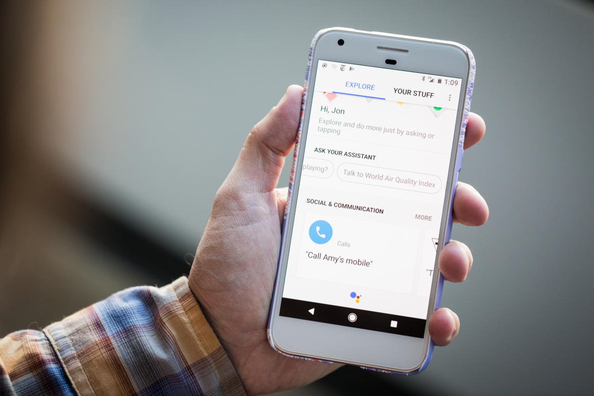Google Assistant/دستیار گوگل اندروید 10