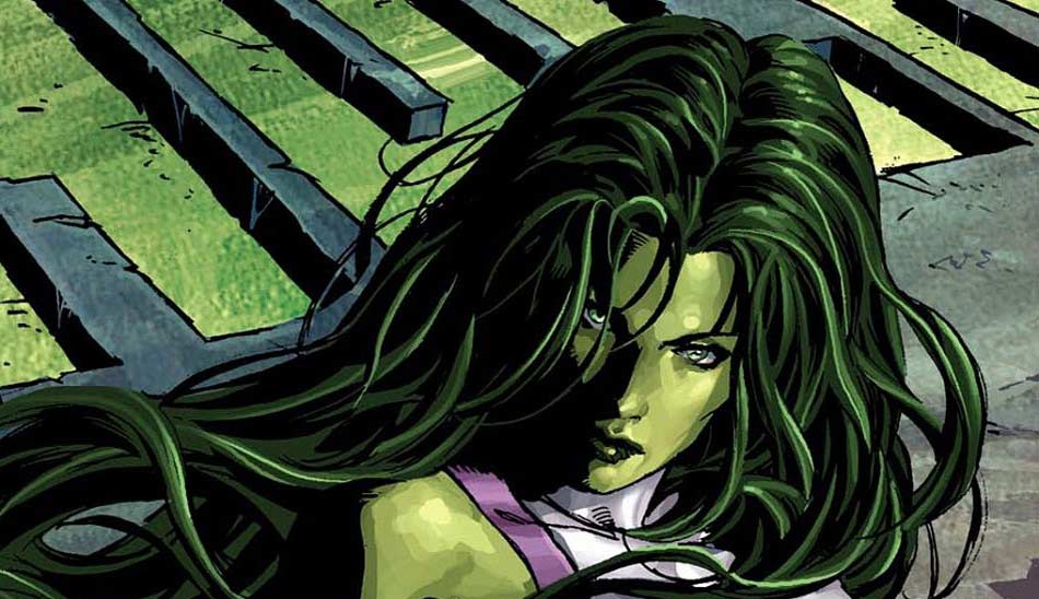 she-hulk - قوی ترین شخصیت کمیک / تمام شخصیت های مارول