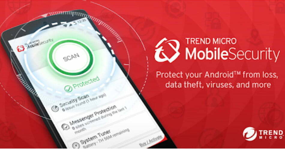 اپلیکیش ترند میکرو موبایل سکیوریتی (Trend Micro Mobile Security)