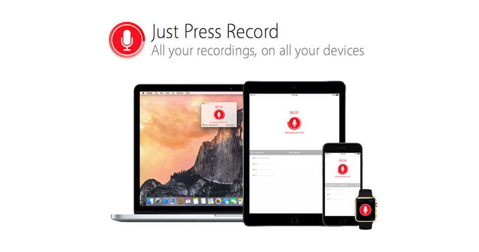 بهترین اپلیکیشن های آیفون/ Just-Press-Record