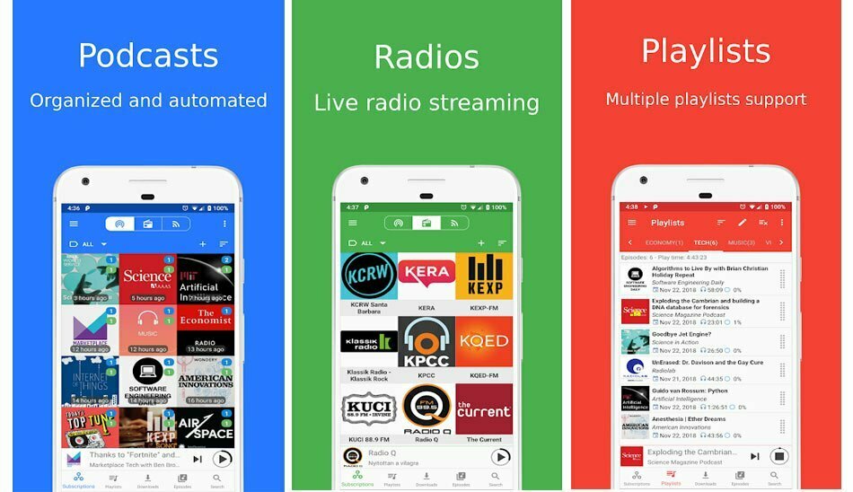 اپلیکیشن پادکست ریپابلیک /Podcast Republic