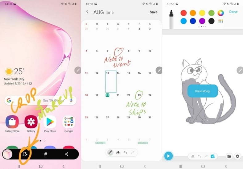 s pen note 10 / قلم اس پن نوت 10