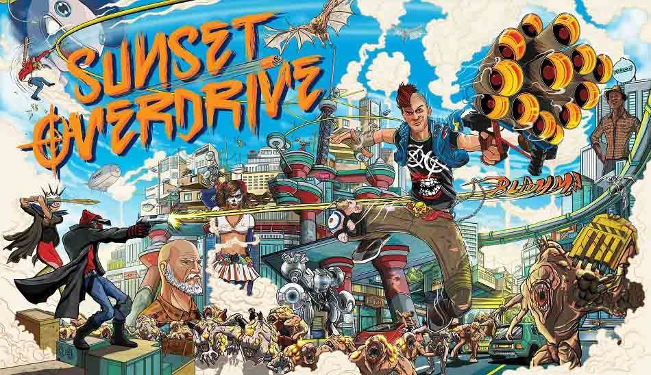 بازی Sunset Overdrive - بهترین بازی های ایکس باکس وان
