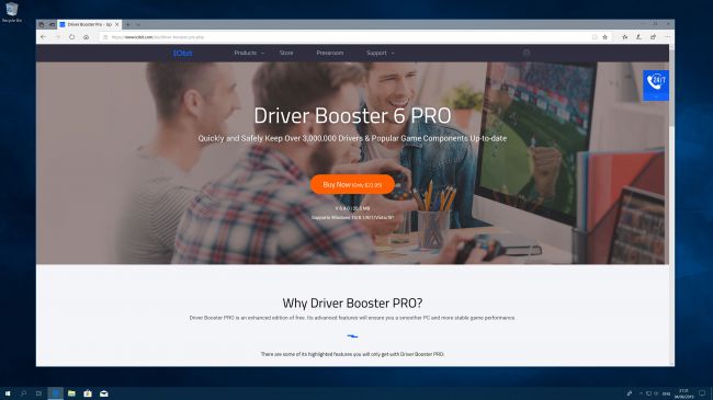 Try a third-party program / استفاده از یک برنامه جانبی برای آپدیت درایور ویندوز 10