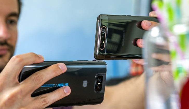 asus zenfone 6 vs galaxy a80 / ایسوس زنفون 6 گلکسی ای 80
