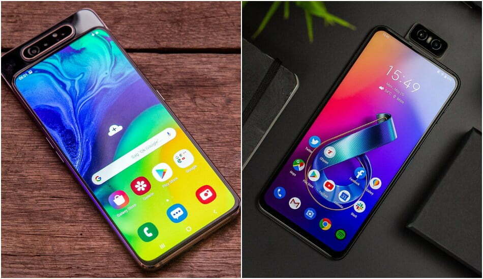 asus zenfone 6 vs galaxy a80 / ایسوس زنفون 6 گلکسی ای 80