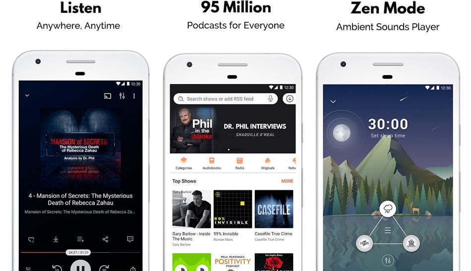 اپلیکیشن کست باکس / castbox app / بهترین اپلیکیشن های پادکست
