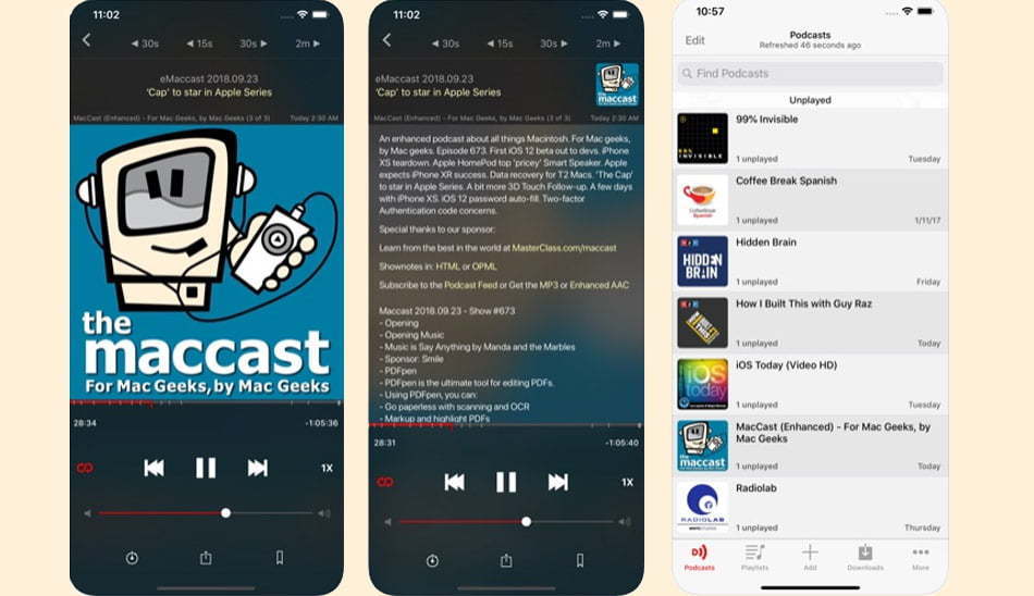 downcast podcast/ برنامه پادکست داون کست