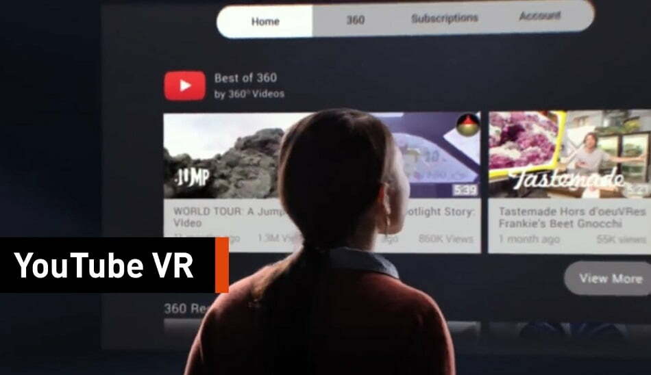 youtube vr / اپلیکیشن واقعیت مجازی