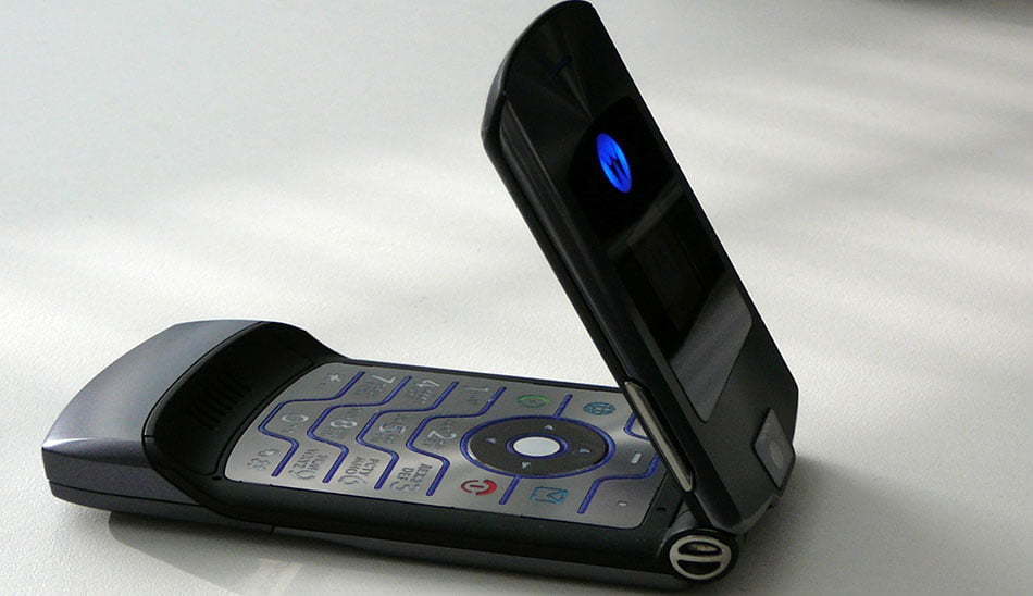 موتورولا ریزر اولیه/Orginal motorola razr
