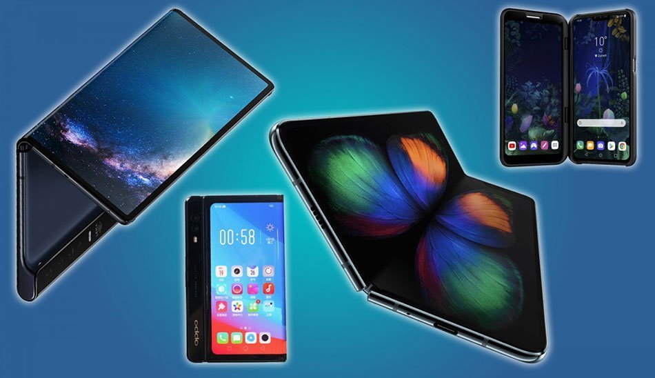 میت ایکس و گلکسی فولد/Mate x & galaxy fold