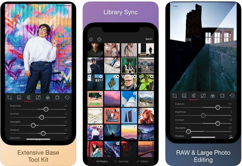 Darkroom / بهترین اپلیکیشن های رایگان ios