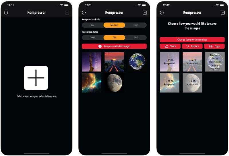 Kompressor / اپلیکیشن رایگان ios