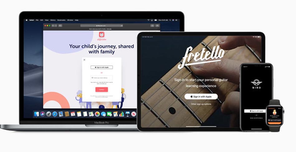 /apple-sign-in/ ورود به سیستم اپل در مشخصات iOS 13