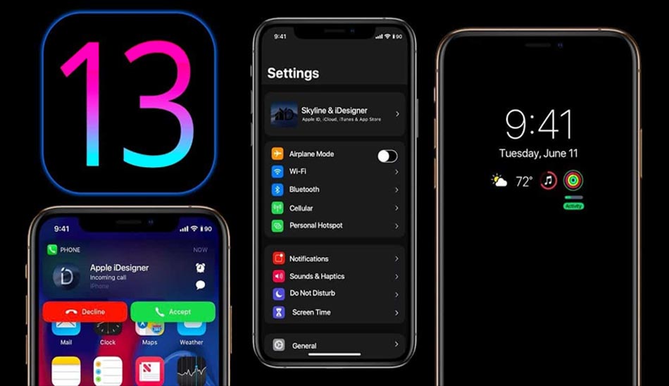 تغییرات آی او اس 13 / تغییرات ios 13