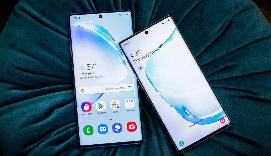 samsung-galaxy--note-10-and-note-10-plus/ نمایشگر گلکسی نوت 10