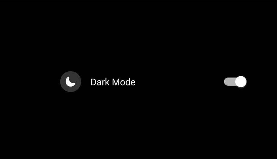 دارک مود / dark mode / dark theme / night mode