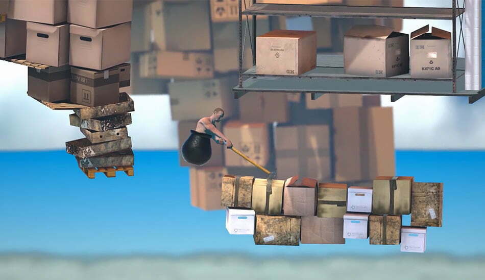 بازی getting over it / دانلود بازی getting over it برای اندروید