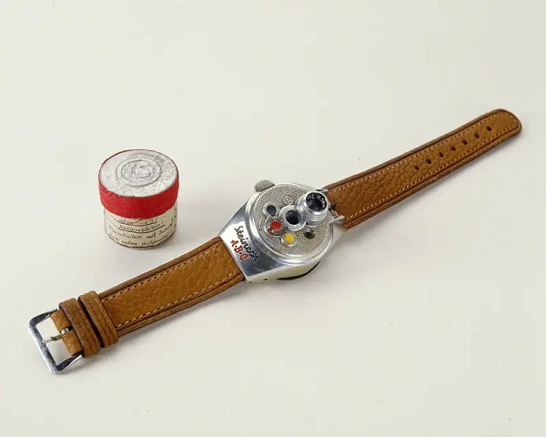 Steineck ABC wristwatch camera / ساعت حاوی دوربین اشتاینبک
